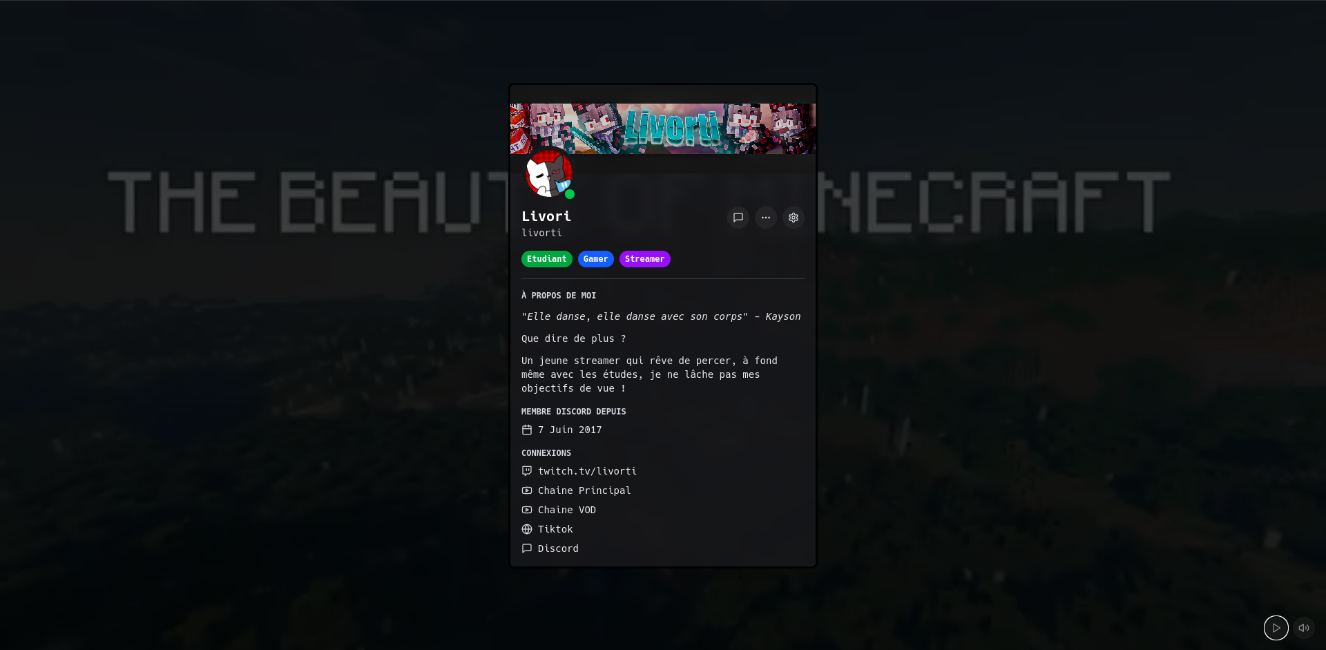 Site pour la chaine de Livorti