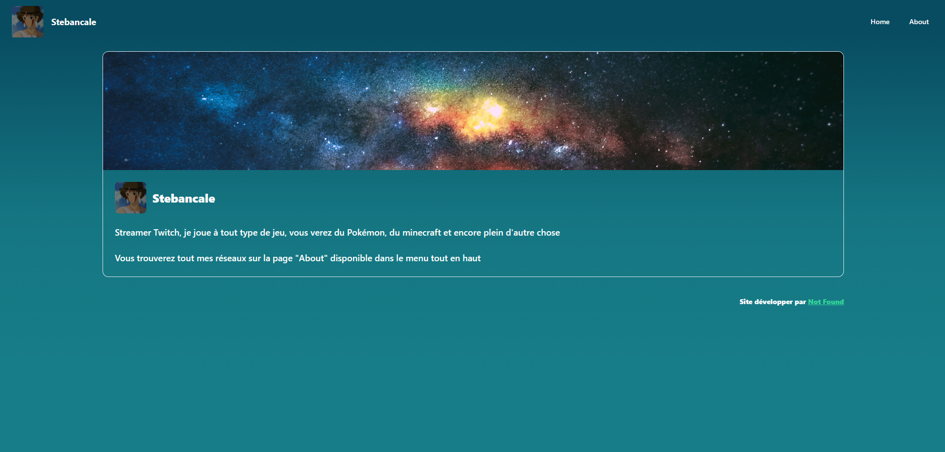 Site pour la chaine de Stebancale